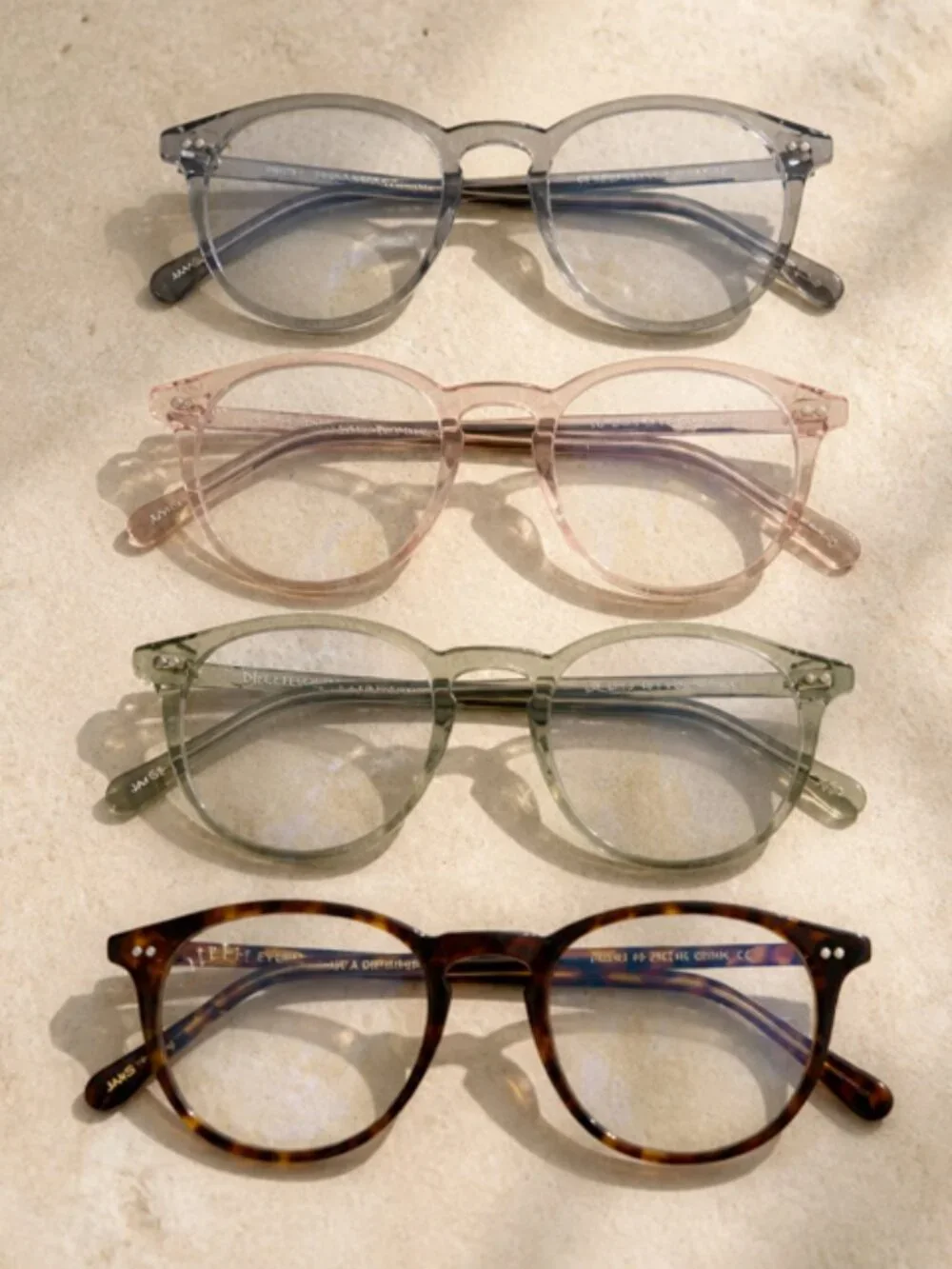 diff eyewear jaxson lot of 4 new